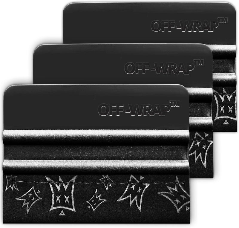 Off-Wrap ™ Squeegees - Vinyl Wrap Tint PPF (Soft - 3 Pack) - Image 1